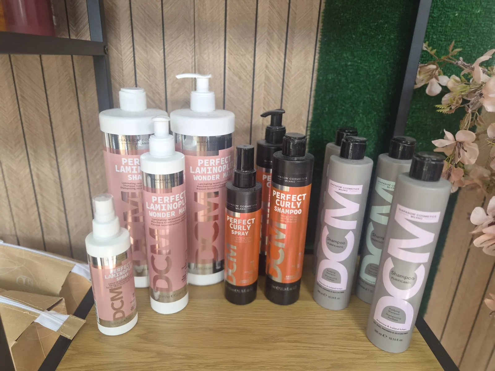 Продукти DCM — Diapason Cosmetics Milano